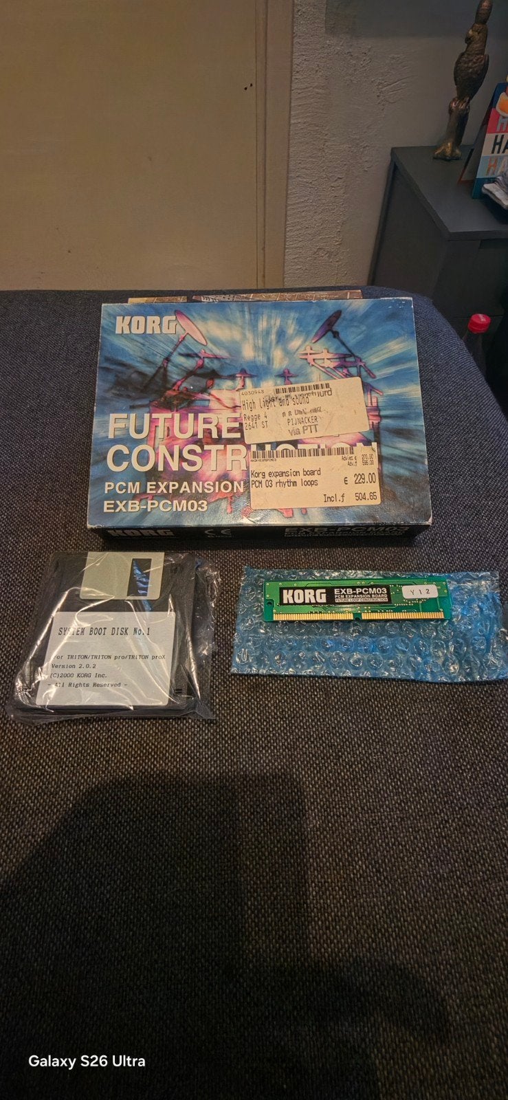 Korg EXB-PCM03 Future Construction PCM Expansion Board, Ophalen of Verzenden, Zo goed als nieuw, Keyboard of Synthesizer