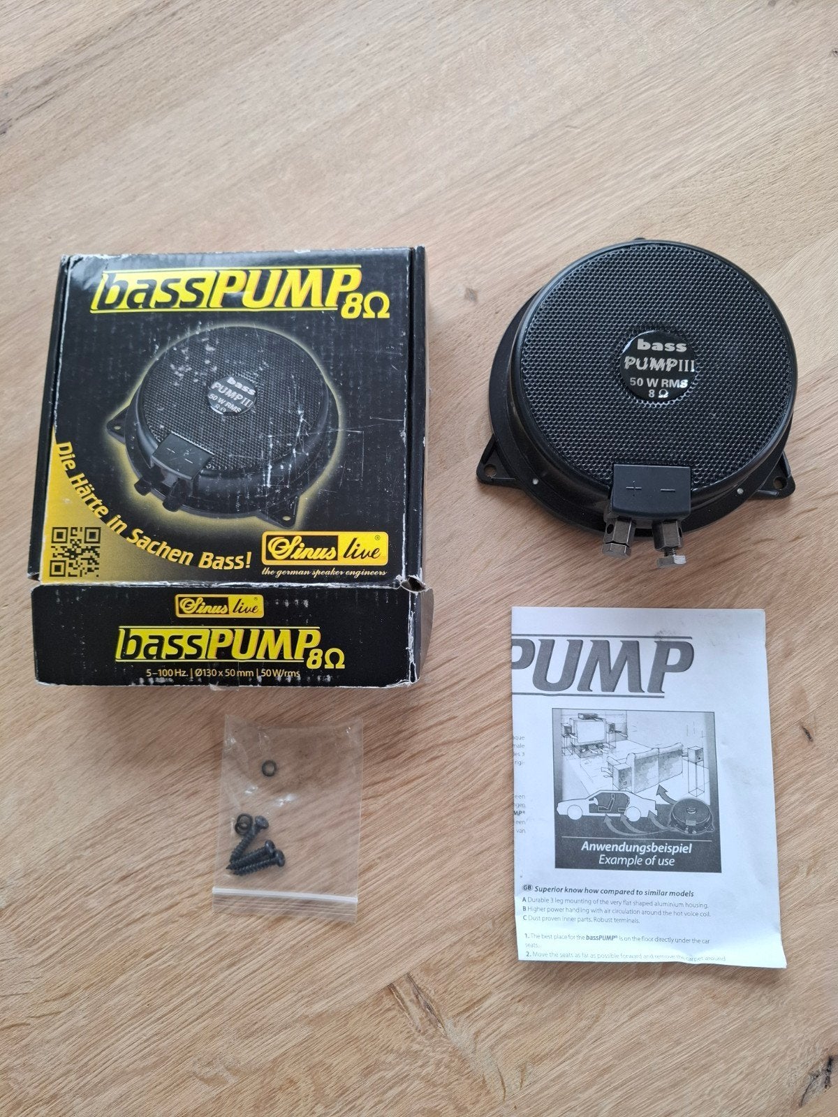 Bass-Pump, Ophalen of Verzenden, Nieuw