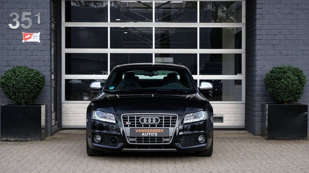 Audi S5 Coupé 4.2 FSI quattro Pro Line 355PK |ACC| 1 eigena, Auto's, Audi, Gebruikt, Zwart, Bedrijf, Vierwielaandrijving