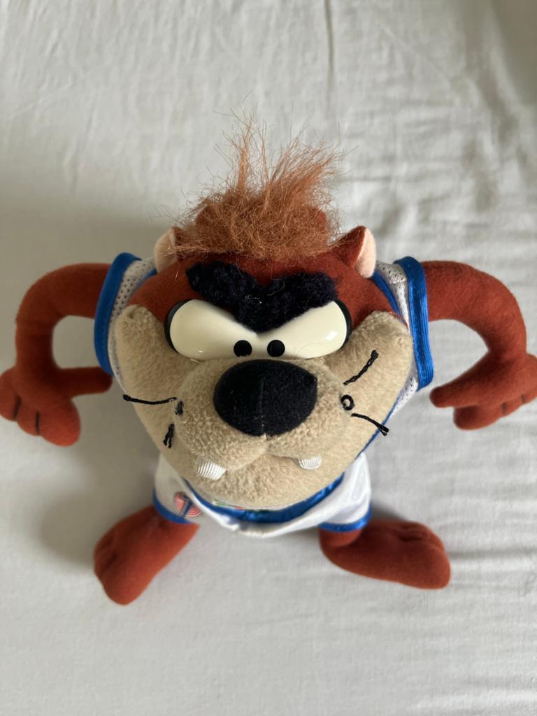 Originele Space Jam Tazmanian Devil knuffel, Overige merken, Overige karakters, Overige typen, Ophalen of Verzenden