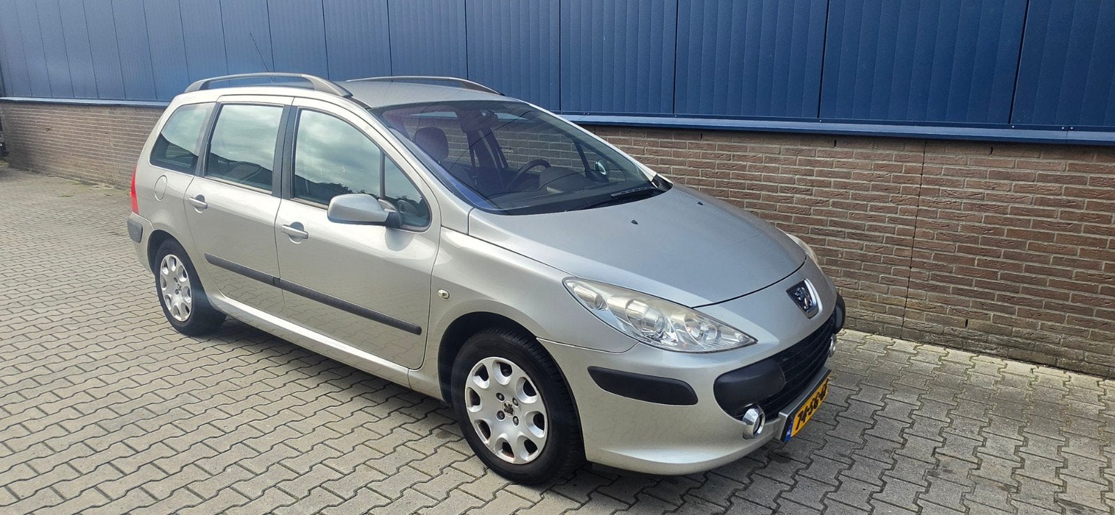 Peugeot 307 1.6 16V XR Break 2006 Grijs, Auto's, Dealer onderhouden, 4 cilinders, Handgeschakeld, 108 pk