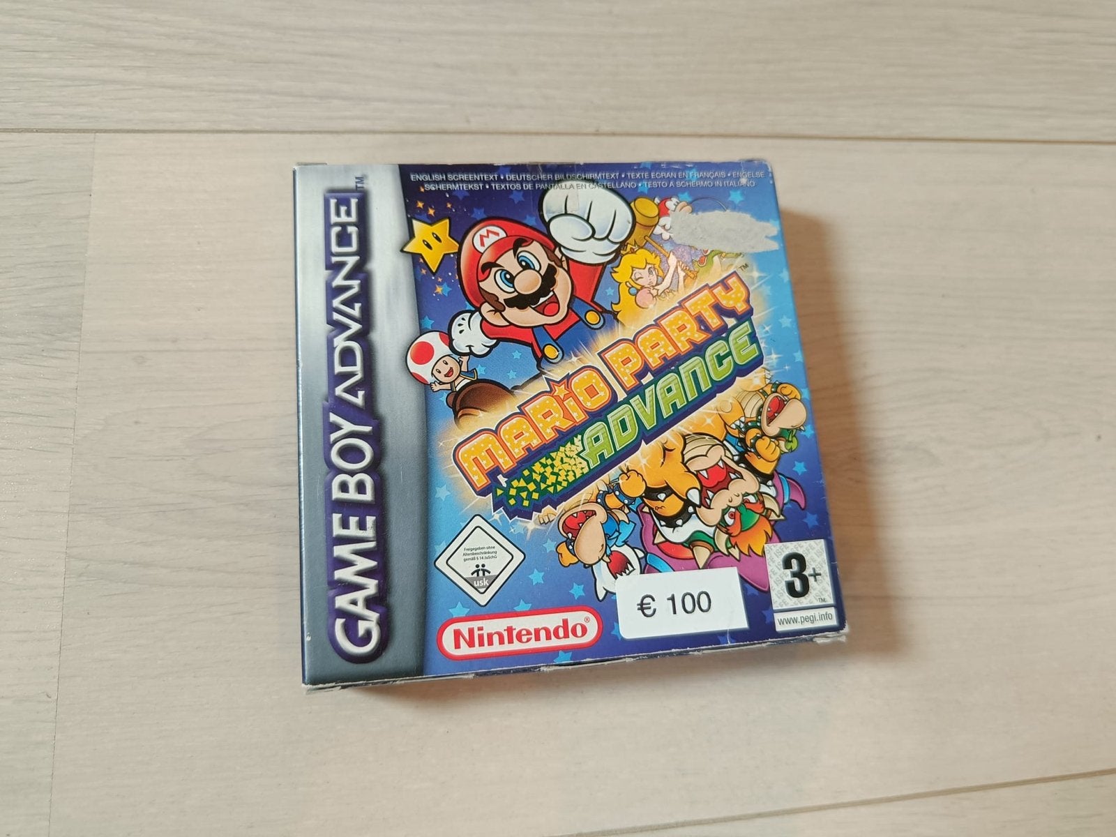 Mario Party Advance Game Boy Advance (GBA) met spelbord, Spelcomputers en Games, Games | Nintendo Game Boy, Gebruikt, Verzenden