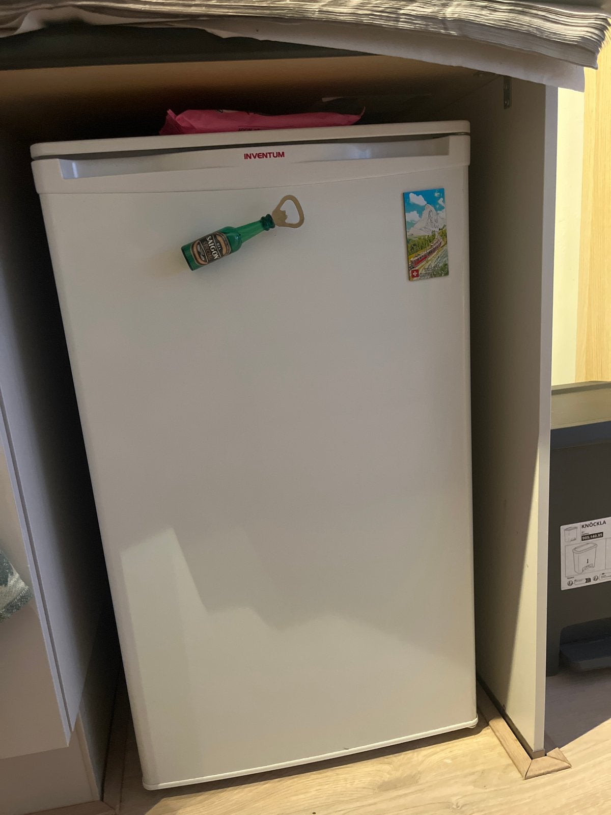 Inventum koelkast met vriesvak - Compact en efficiënt, Gebruikt, Met vriesvak, Ophalen, 85 tot 120 cm