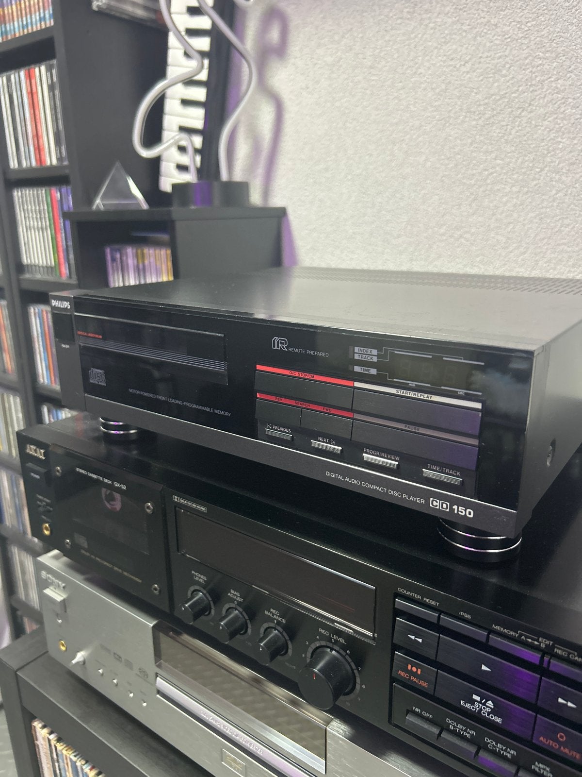 Philips CD 150 CD-speler - Mooie en werkende staat, Audio, Tv en Foto, Ophalen of Verzenden, Gebruikt, Philips