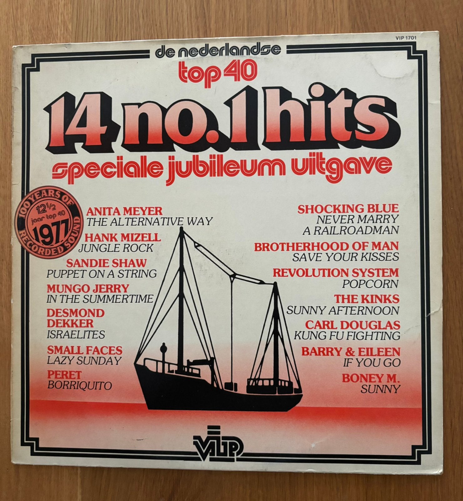 Top 40  jubileum uitgave lp vinyl, Cd's en Dvd's, Vinyl | Verzamelalbums, Ophalen of Verzenden, Gebruikt, Pop, LP
