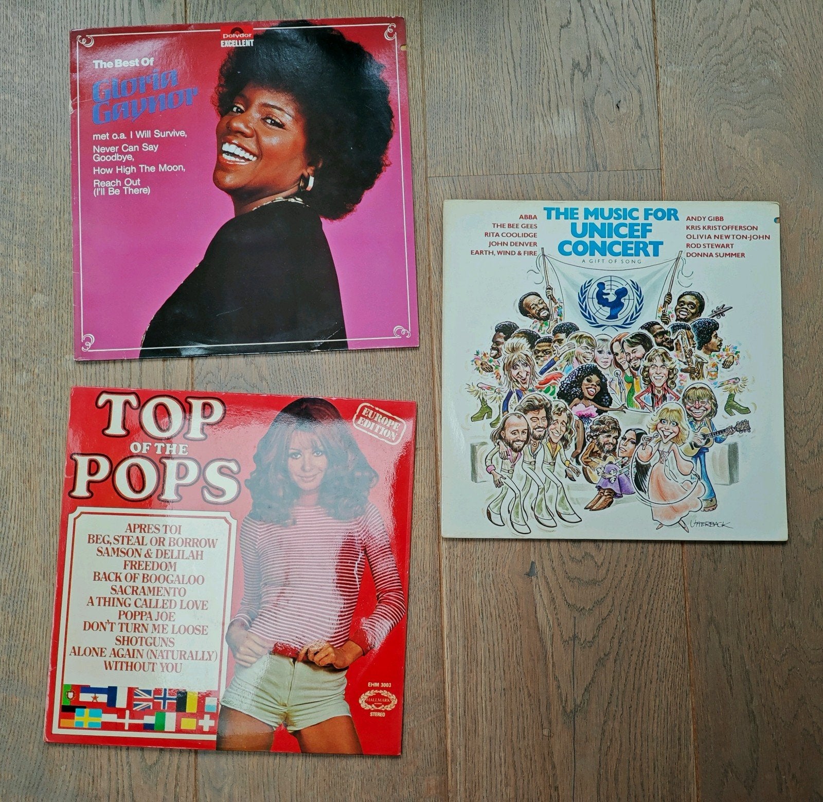 Tk: LP/Single Gloria Gaynor/TopPops/Patty Page/Maria Callas, Ophalen of Verzenden, Gebruikt, Cd of Plaat