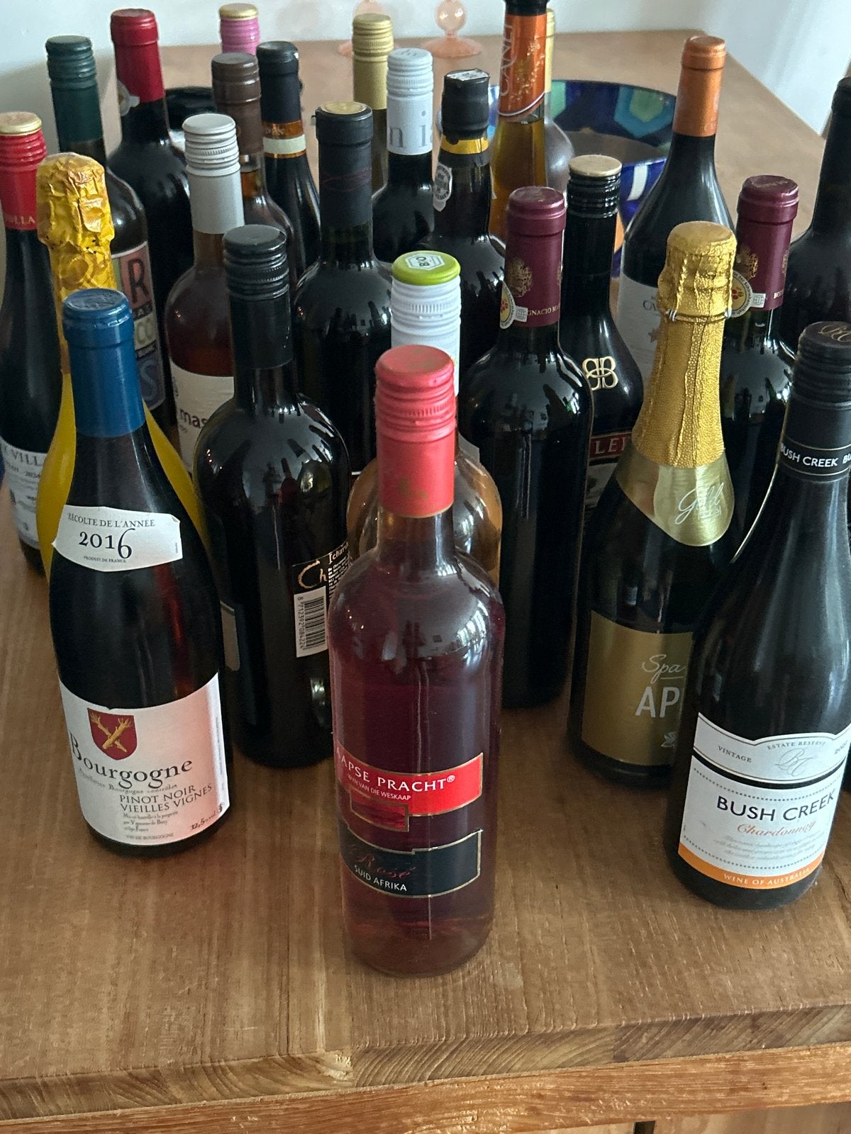 Diverse Wijncollectie: Rode, Rosé, Witte Wijn en Champagne, Ophalen, Nieuw, Overige gebieden, Overige typen