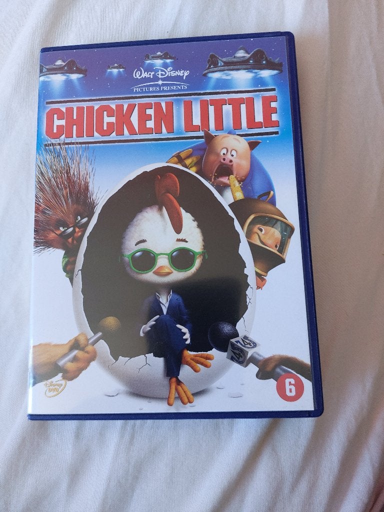 DVD chicken little, Alle leeftijden, Ophalen of Verzenden, Zo goed als nieuw, Amerikaans