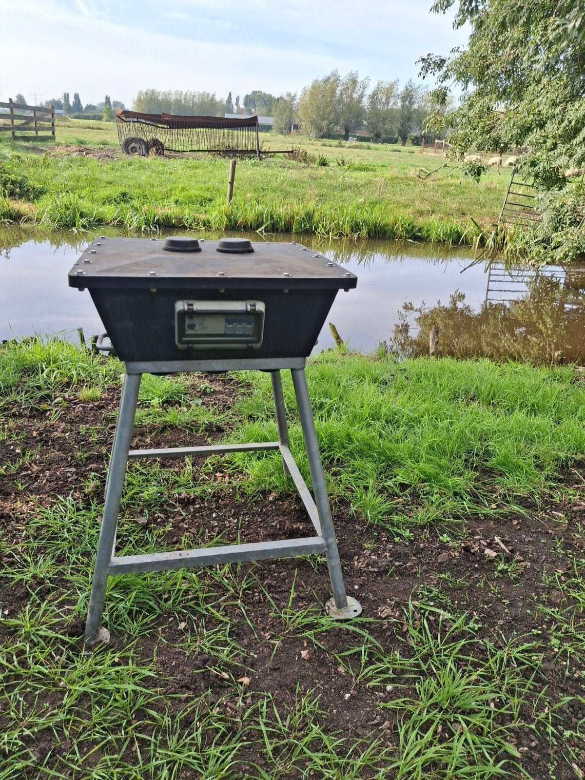 Verdeelkast bouwkast in 32a 5p uit 3x 220v, Ophalen, Gebruikt, Overige typen