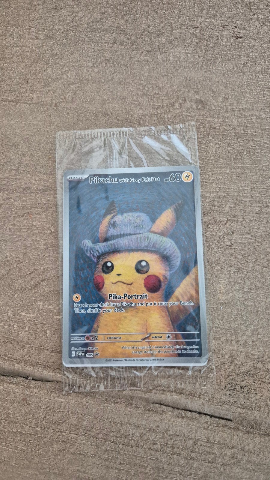 Pikachu van Gogh nieuw &  sealed, Hobby en Vrije tijd, Verzamelkaartspellen | Pokémon, Ophalen of Verzenden, Nieuw