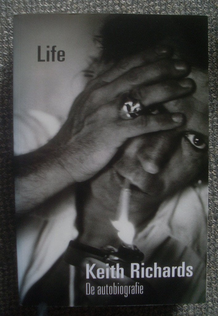 Keith Richards - Life (biografie) The Rolling Stones, Boeken, Gelezen, Keith Richards, Artiest, Ophalen of Verzenden