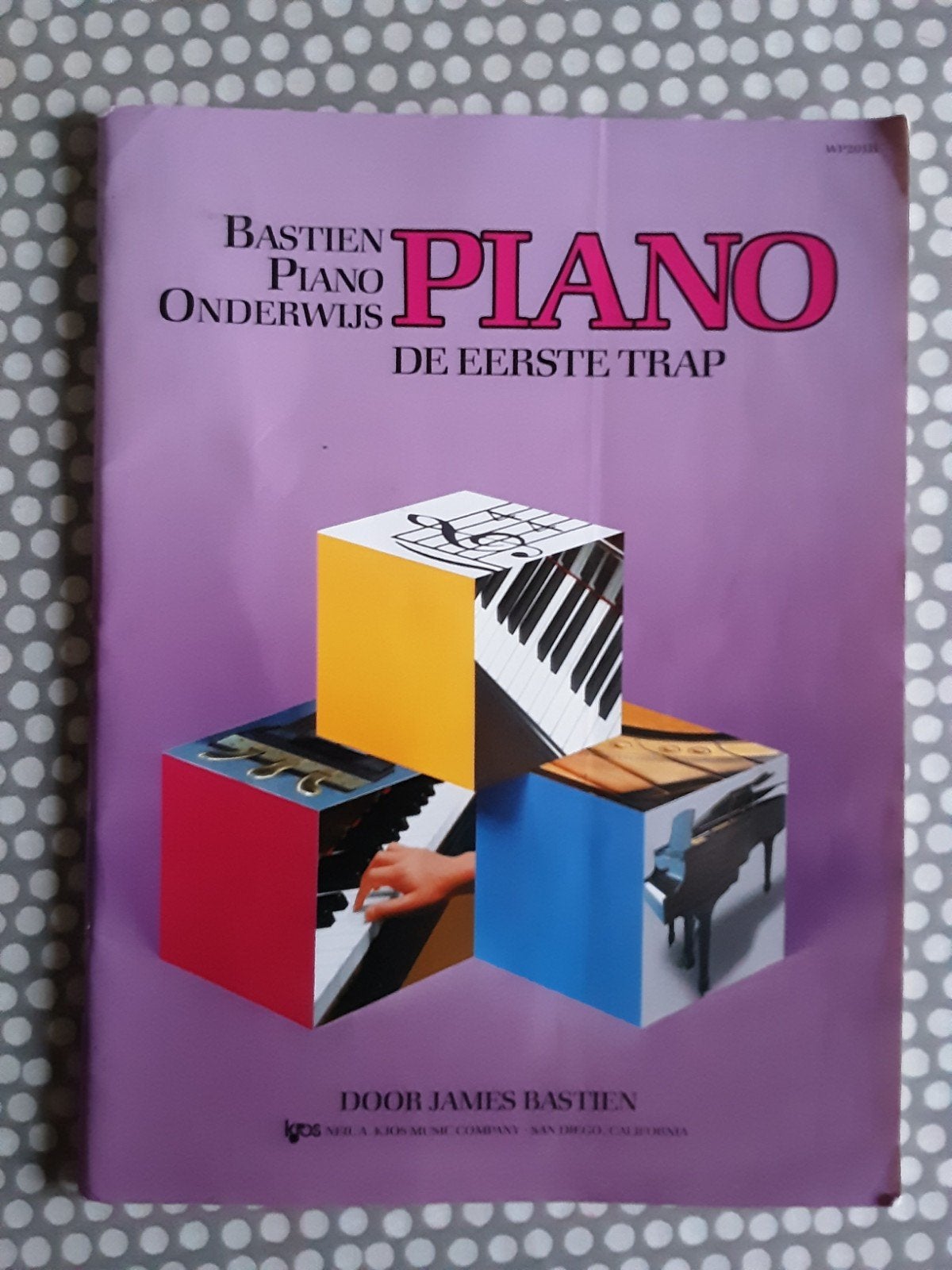 Bastien Piano Onderwijs - PIANO  De Eerste Trap, Gebruikt, Klassiek, Les of Cursus, Ophalen of Verzenden