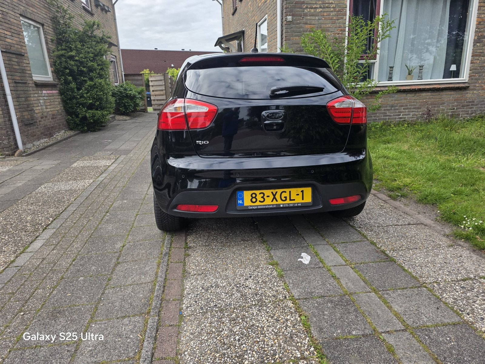 Kia Rio 1.1 Crdi 5DRS 2012 Zwart, Auto's, Voorwielaandrijving, 74 pk, 1120 cc, Zwart