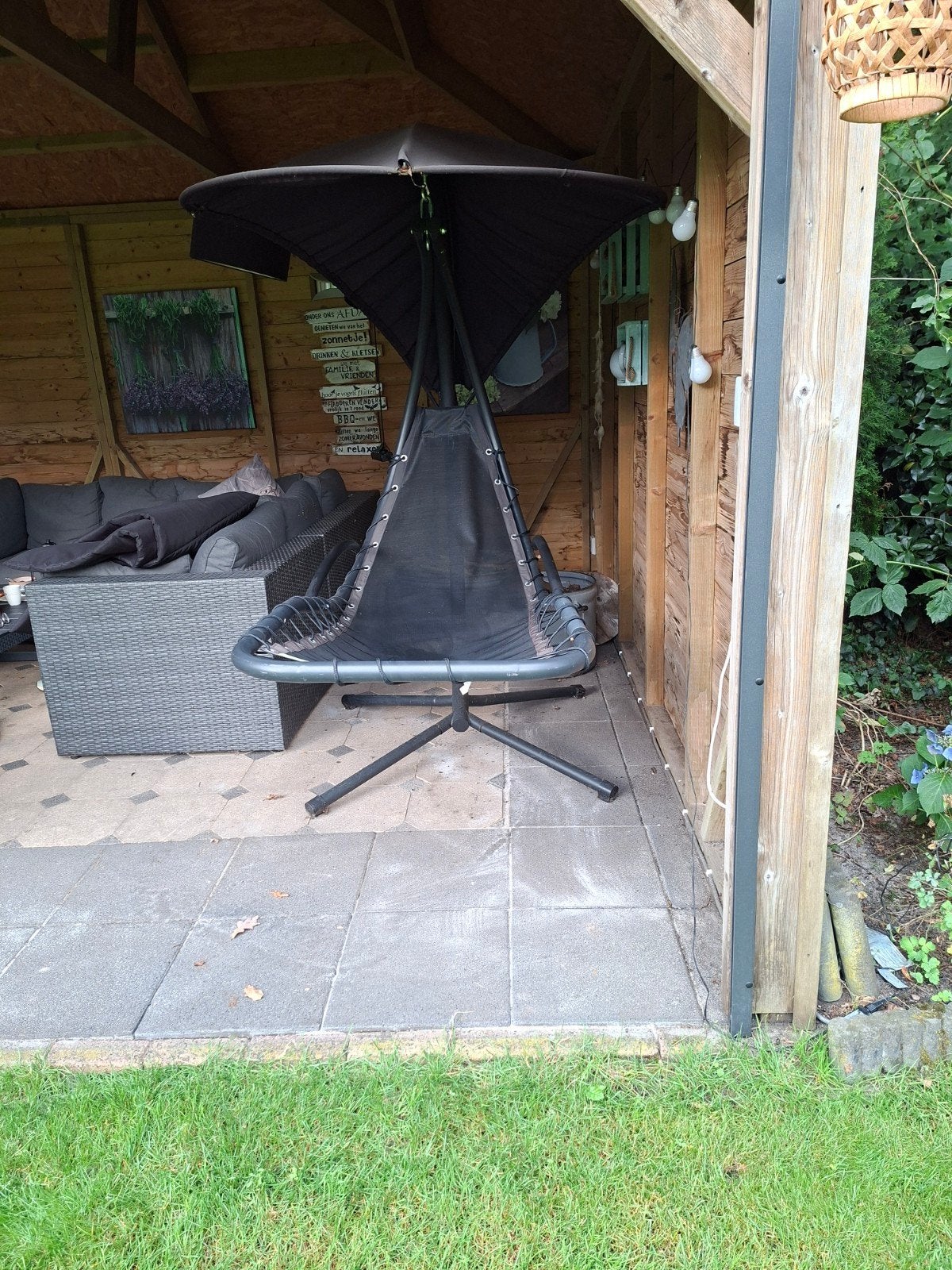 schommel hang ligstoel, Ophalen, Gebruikt, Overige materialen
