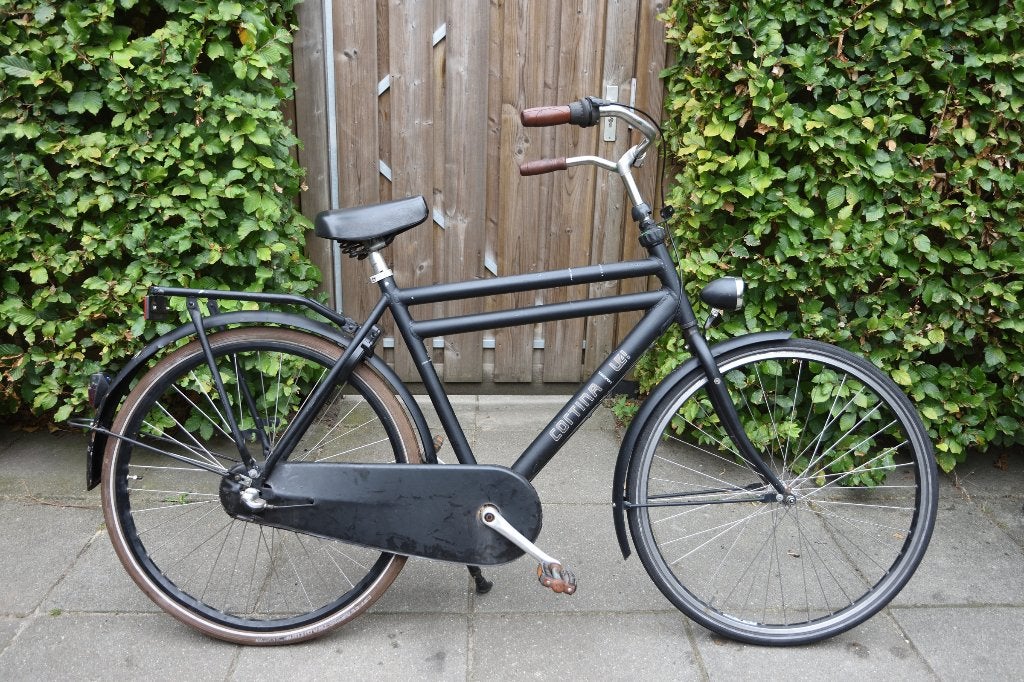 Cortina herenfiets frame=56cm 28inch 3speed, Terugtraprem, Versnellingen, Zo goed als nieuw, 53 tot 57 cm