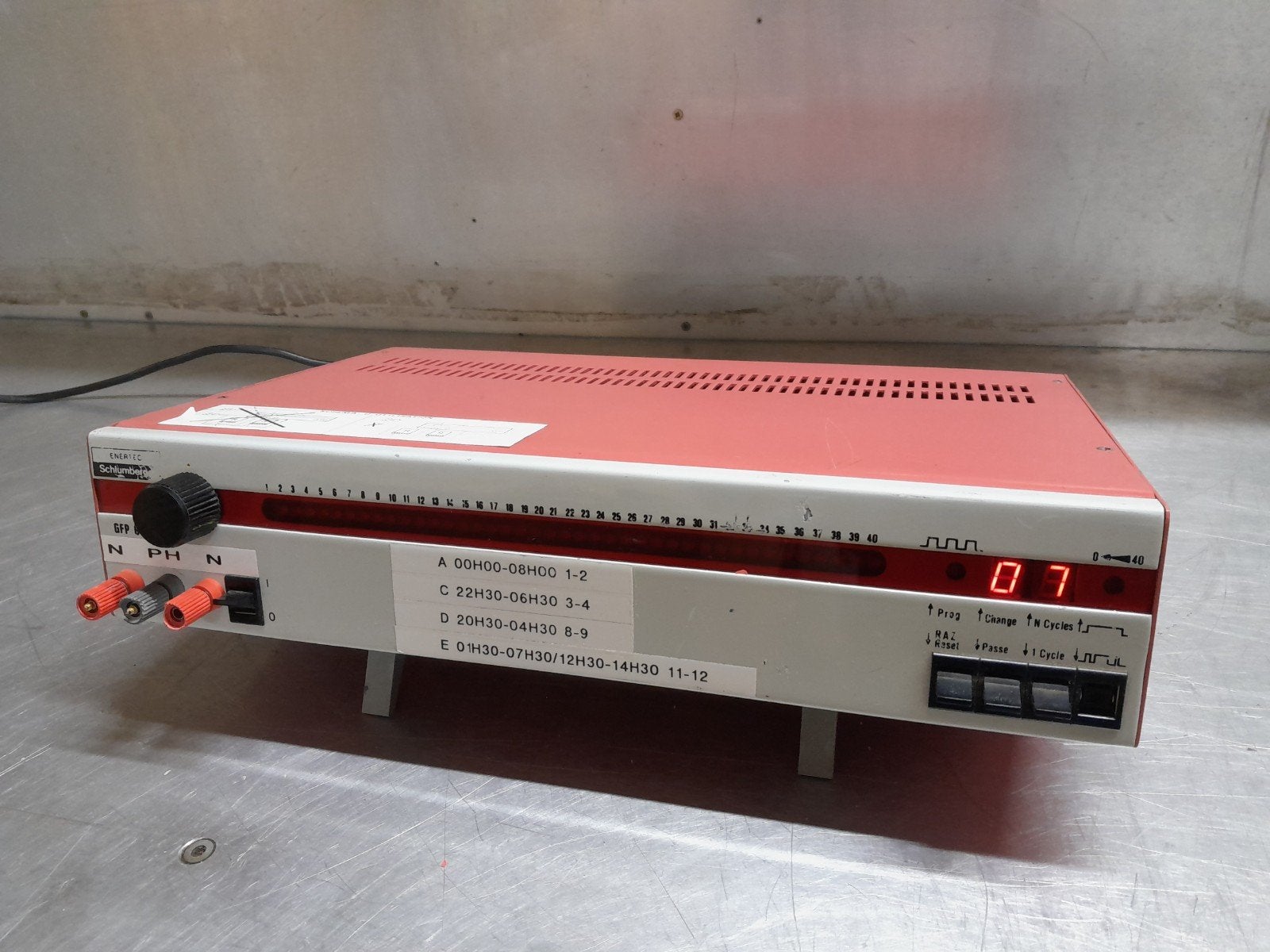 Schlumberger Enertec GFP 61 meetapparatuur meetapparaat, Ophalen of Verzenden