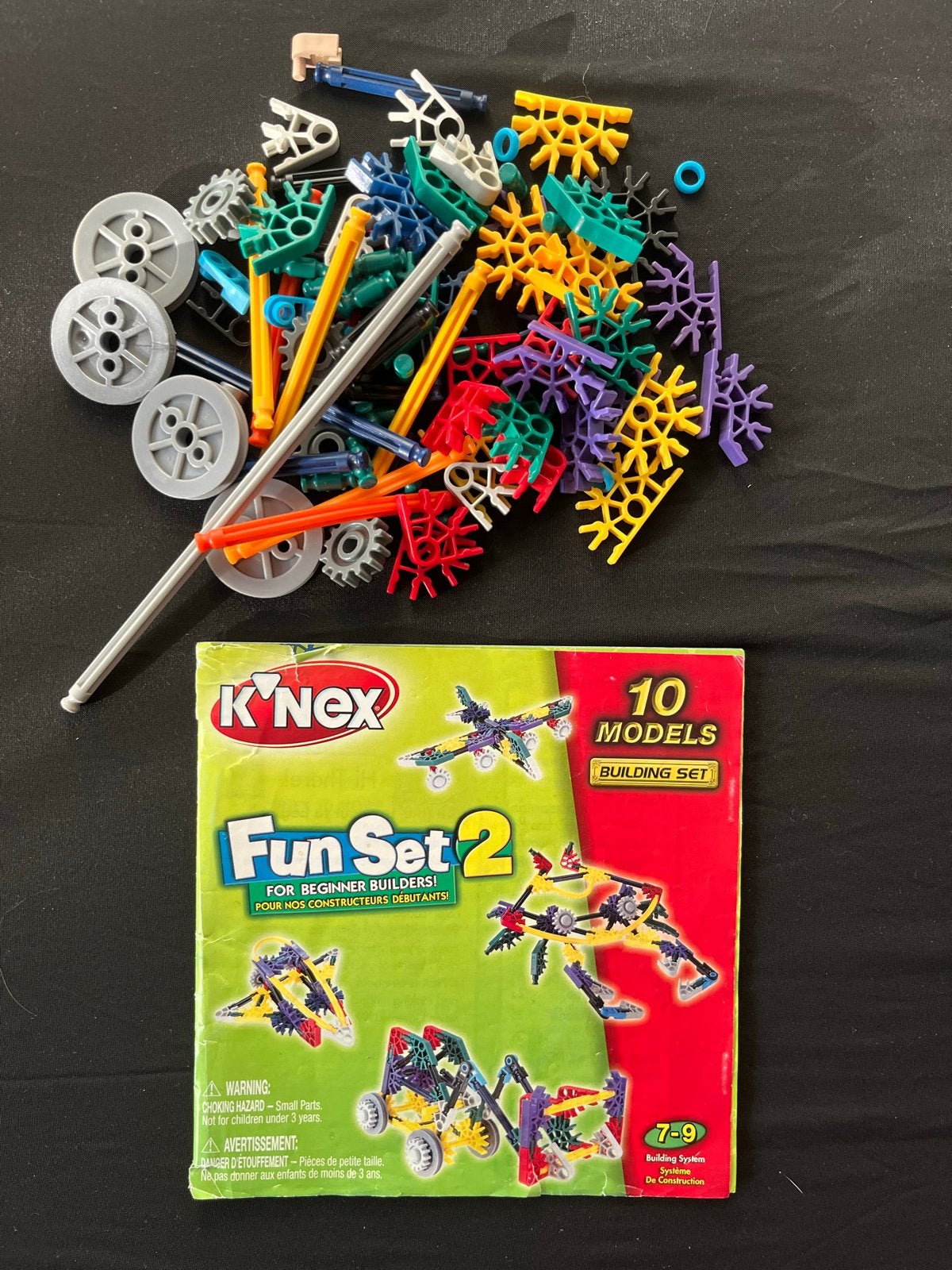 K'nex Fun Set 2 - Bouw je eigen figuren en voertuigen!, Ophalen of Verzenden, Gebruikt, K'nex