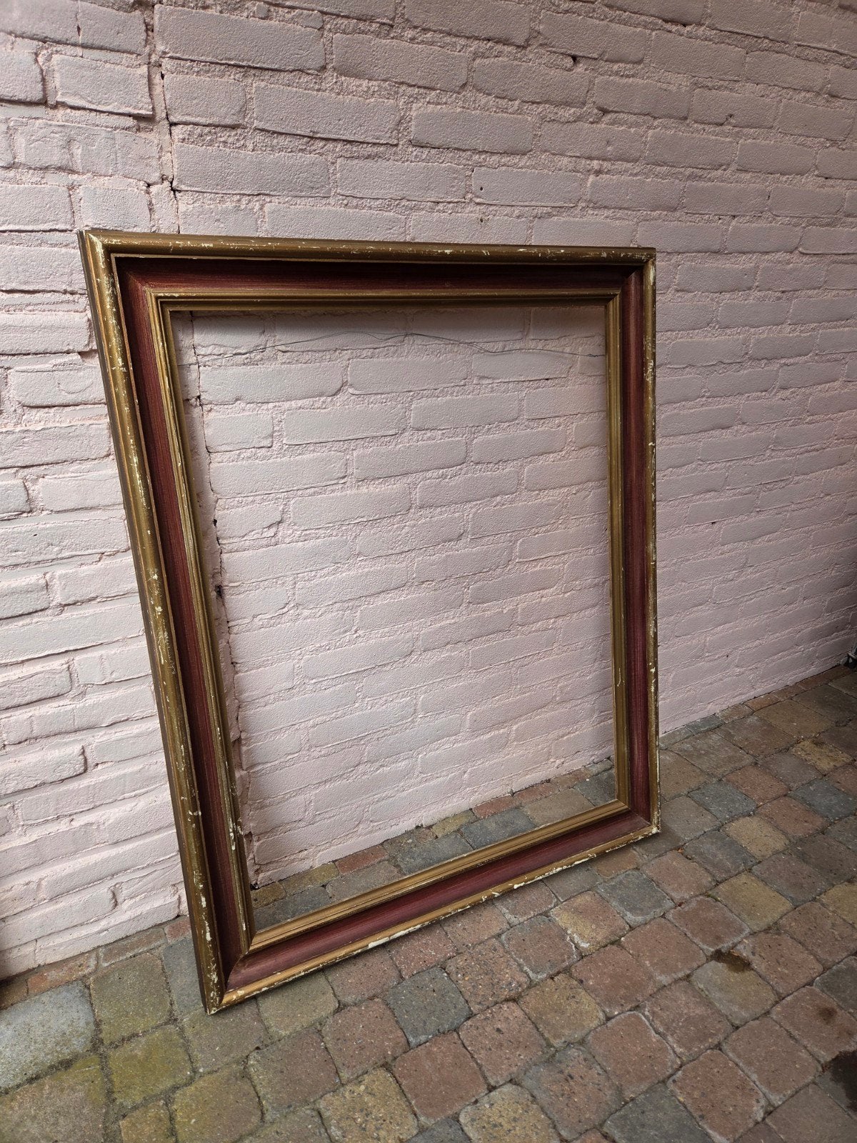 Lijsten voor spiegel of schilderij, Huis en Inrichting, Ophalen, Gebruikt, Schilderijlijst, Goud