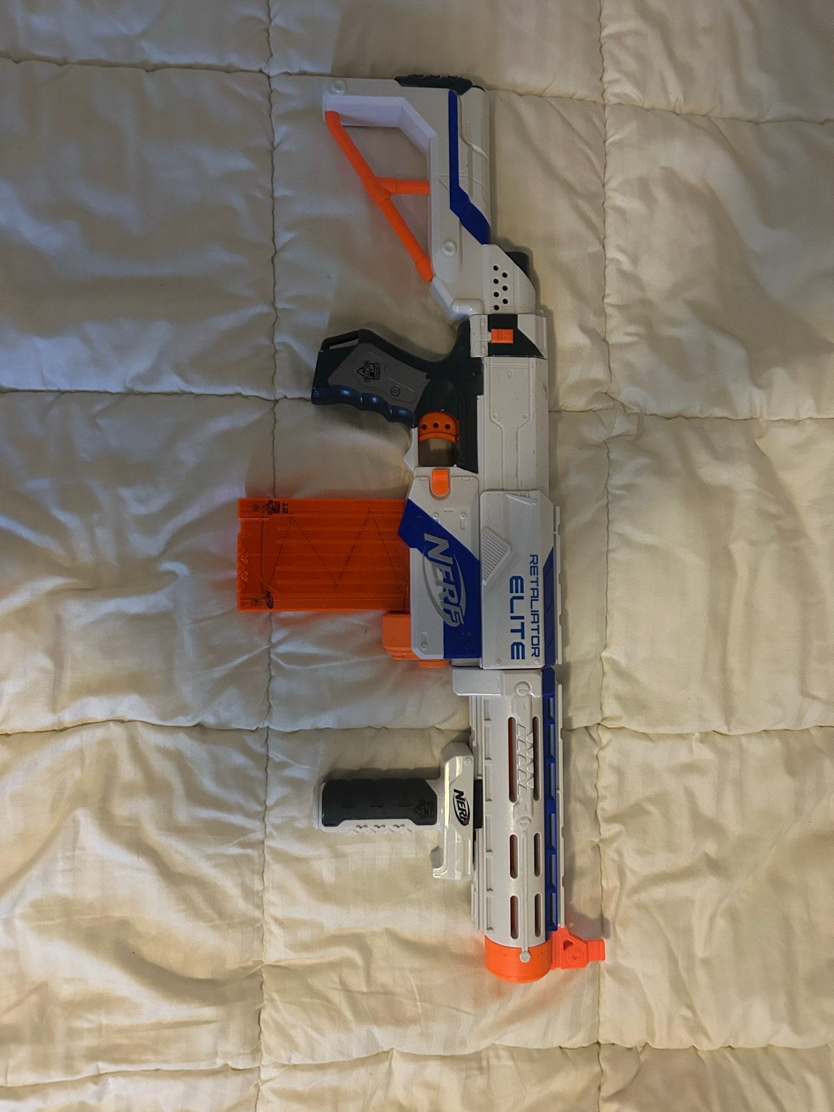 Nerf Elite Retaliator Blaster - Complete Set, Ophalen, Gebruikt, Jongen of Meisje