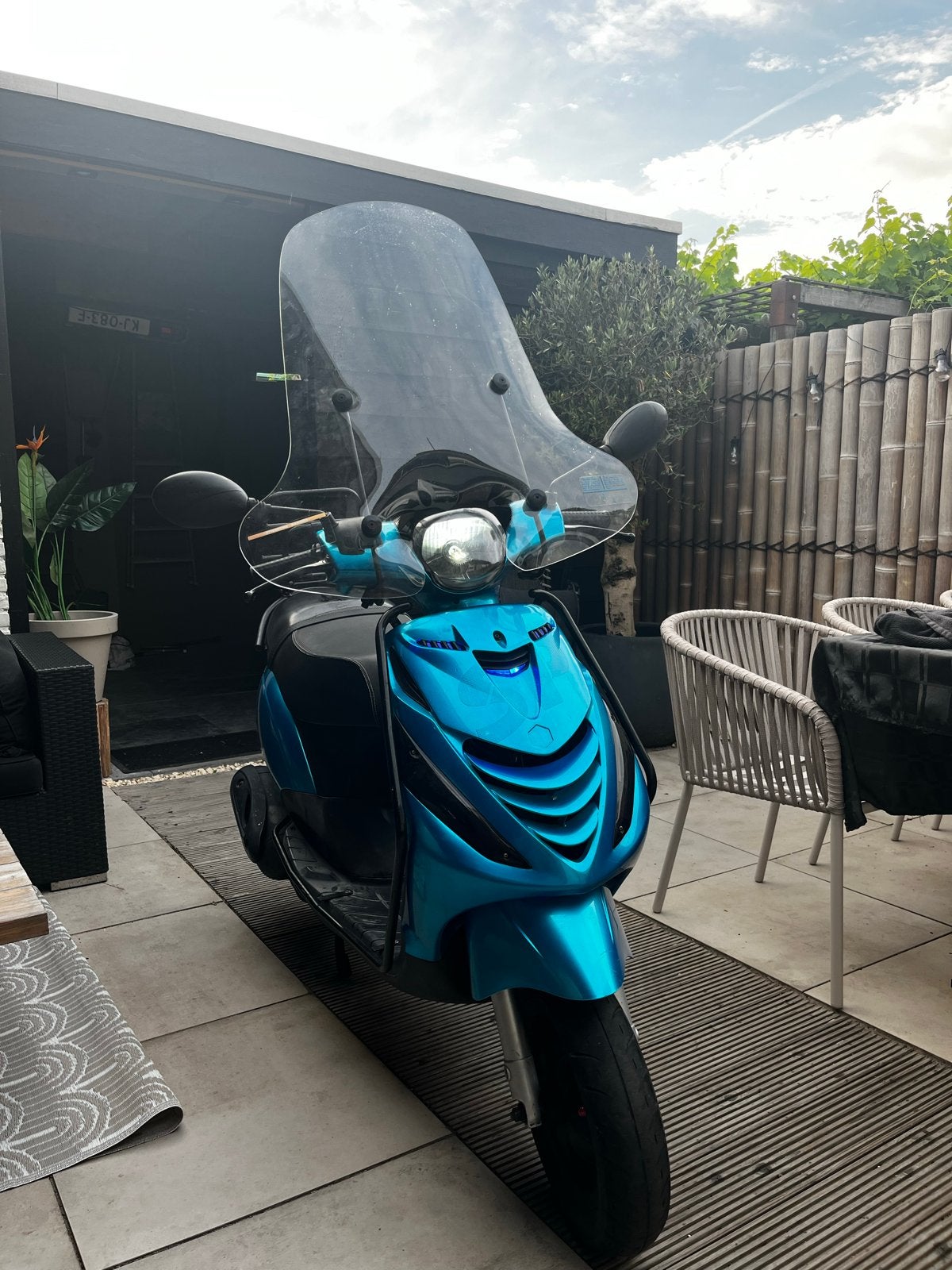 Piaggio Zip 4-Takt Ocean Blue, Ophalen, Gebruikt, Benzine, Piaggio