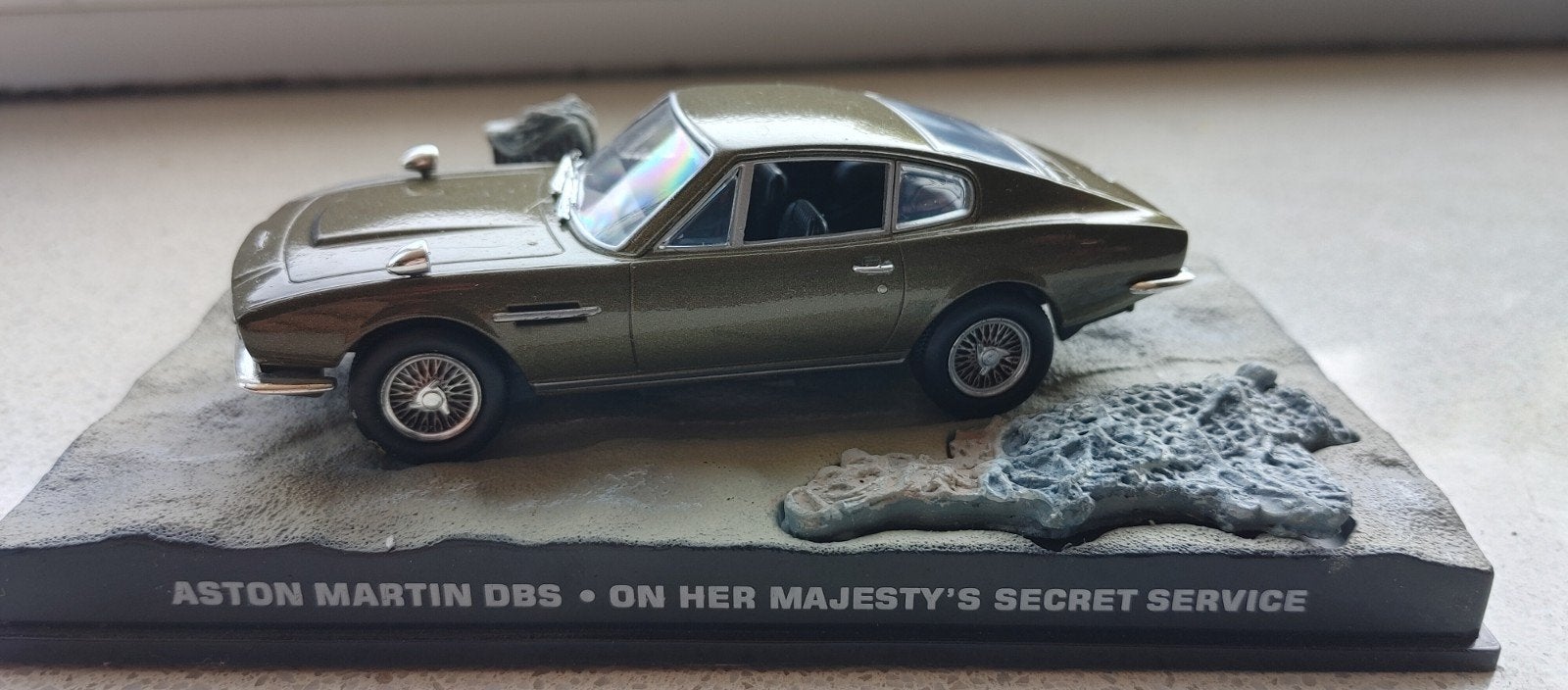 James bond Collection 1:43 aston Martin DBS, Verzenden, Zo goed als nieuw, Auto, Overige merken