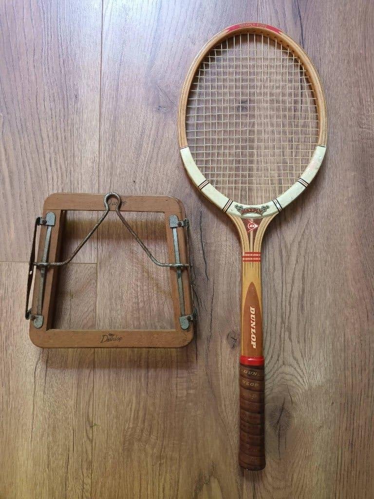 Vintage tennisracket Dunlop Maxply Fort, Sport en Fitness, Tennis, Ophalen, Zo goed als nieuw, Racket, Dunlop