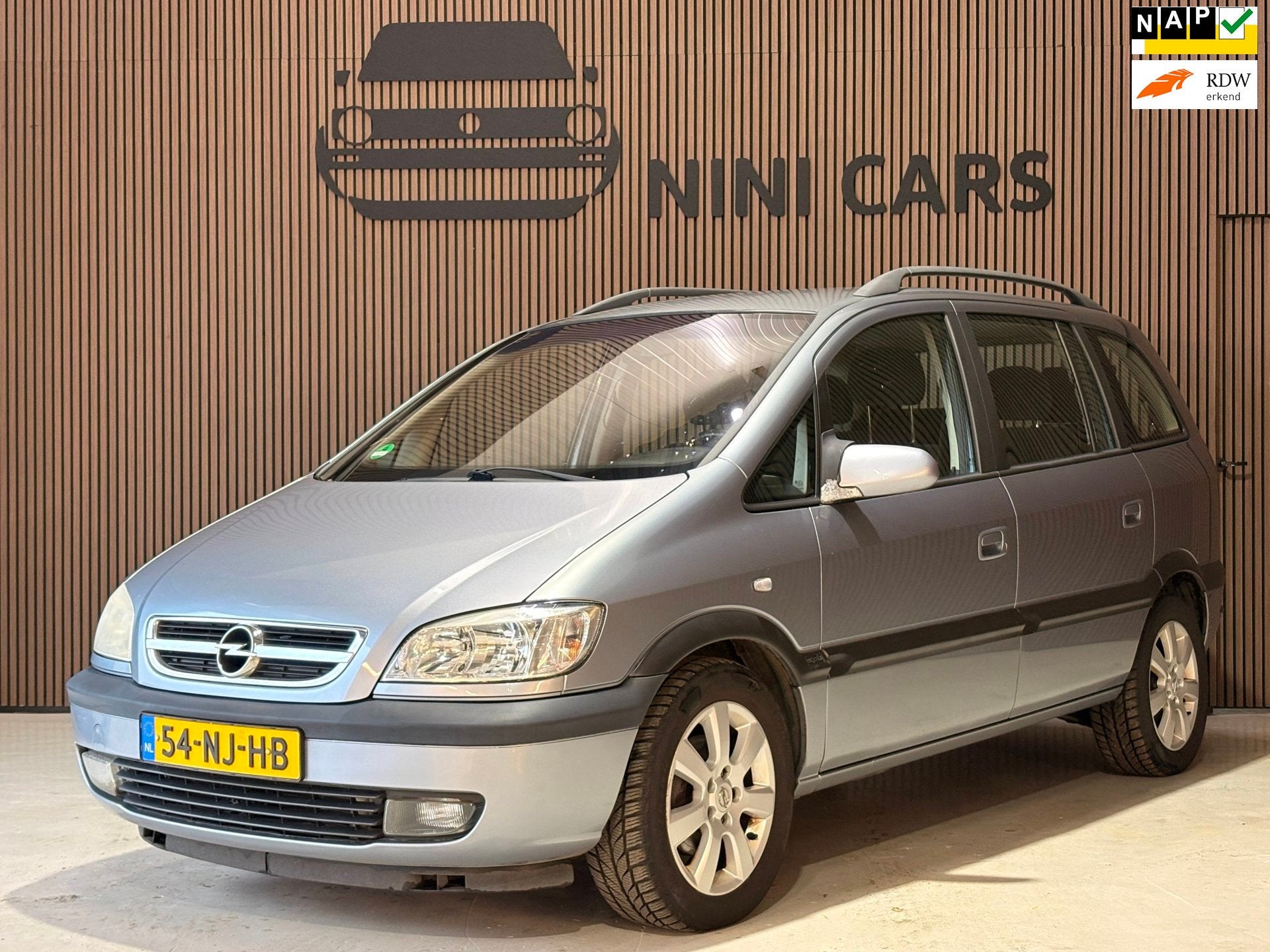 Opel Zafira automaat 7 persoons, Auto's, Elektrische ramen, Gebruikt, Zwart, 4 cilinders
