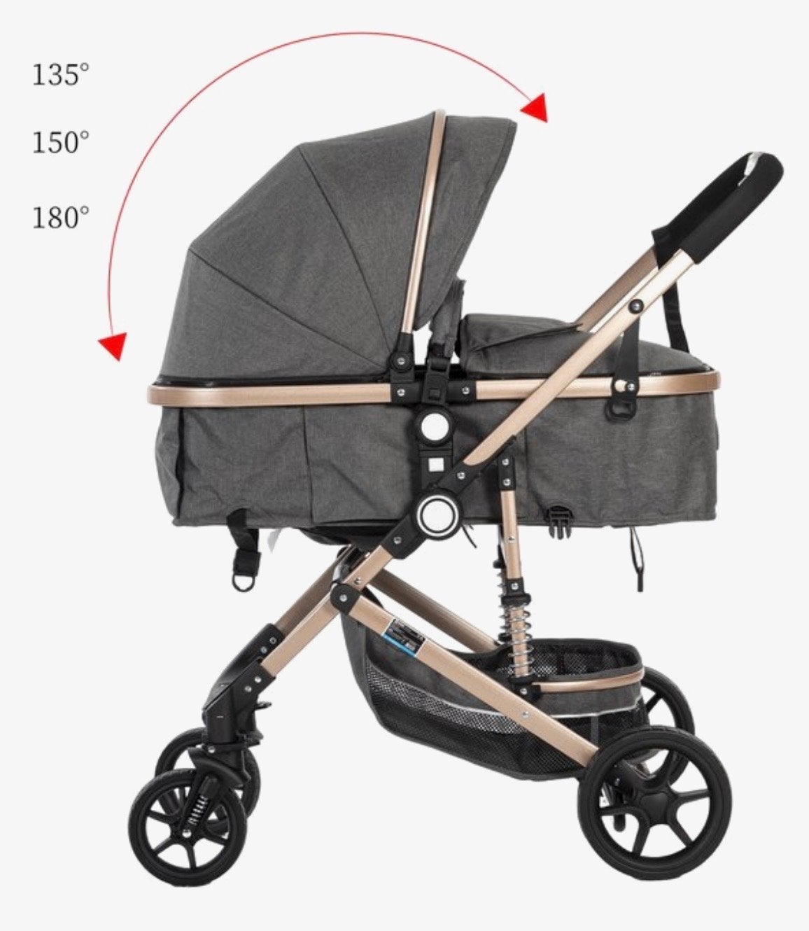 IKIDO Multifunctionele kinderwagen met boekje, Kinderen en Baby's, Kinderwagens en Combinaties, Overige merken, Ophalen of Verzenden