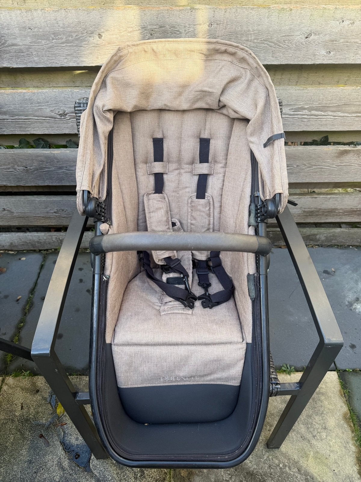 Dubatti kinderwagen met reiswieg en zitstoel, Overige merken, Gebruikt, Ophalen of Verzenden, Combiwagen