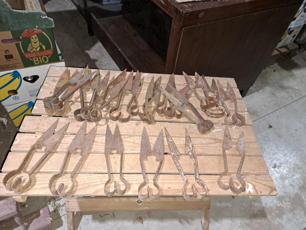 Schaar scharen antieke schapenscharen decoratie, Verzenden