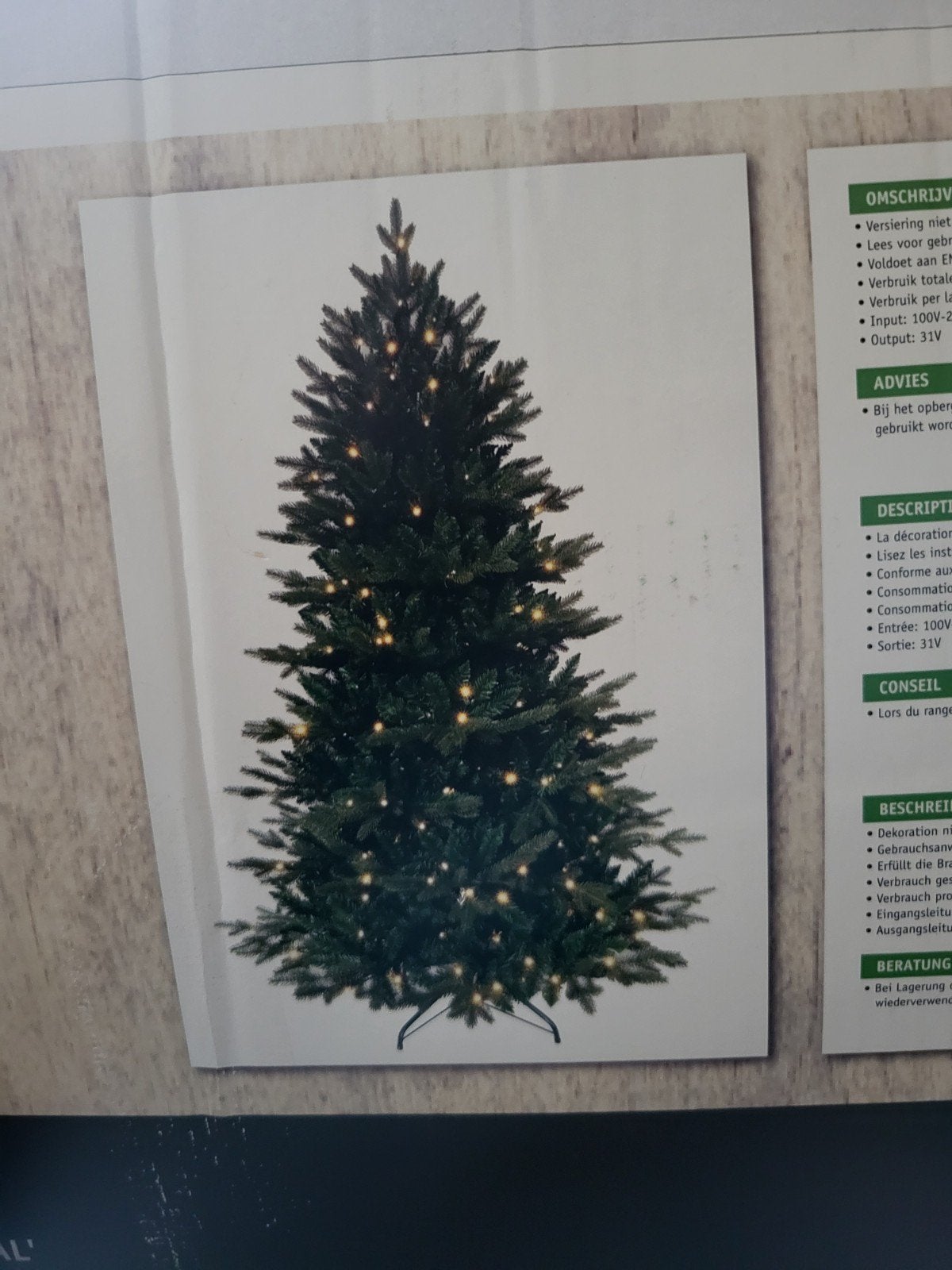 Kerstboom, Ophalen, Zo goed als nieuw