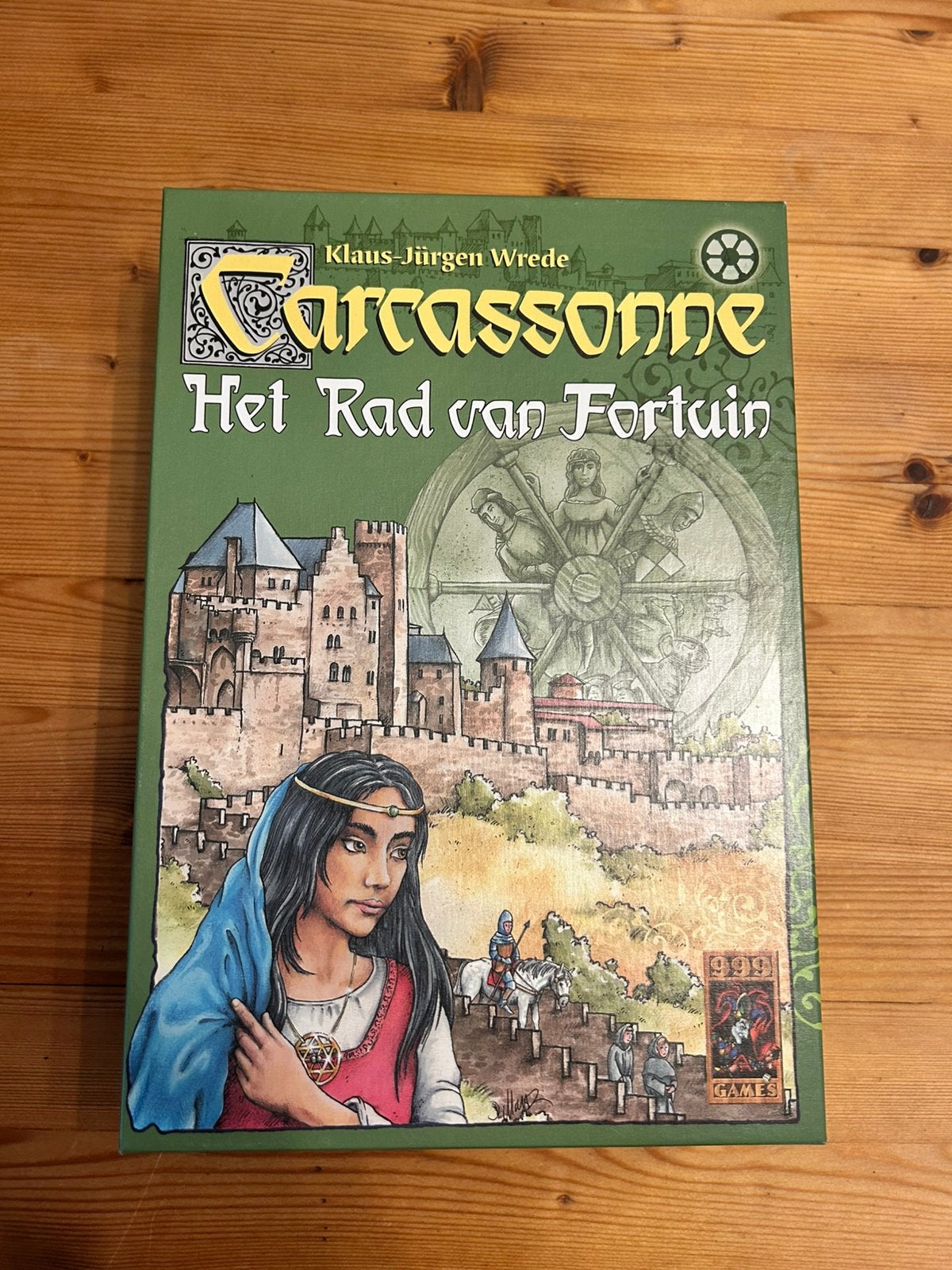 Carcasonne: rad van fortuin, Een of twee spelers, Ophalen of Verzenden, Nieuw
