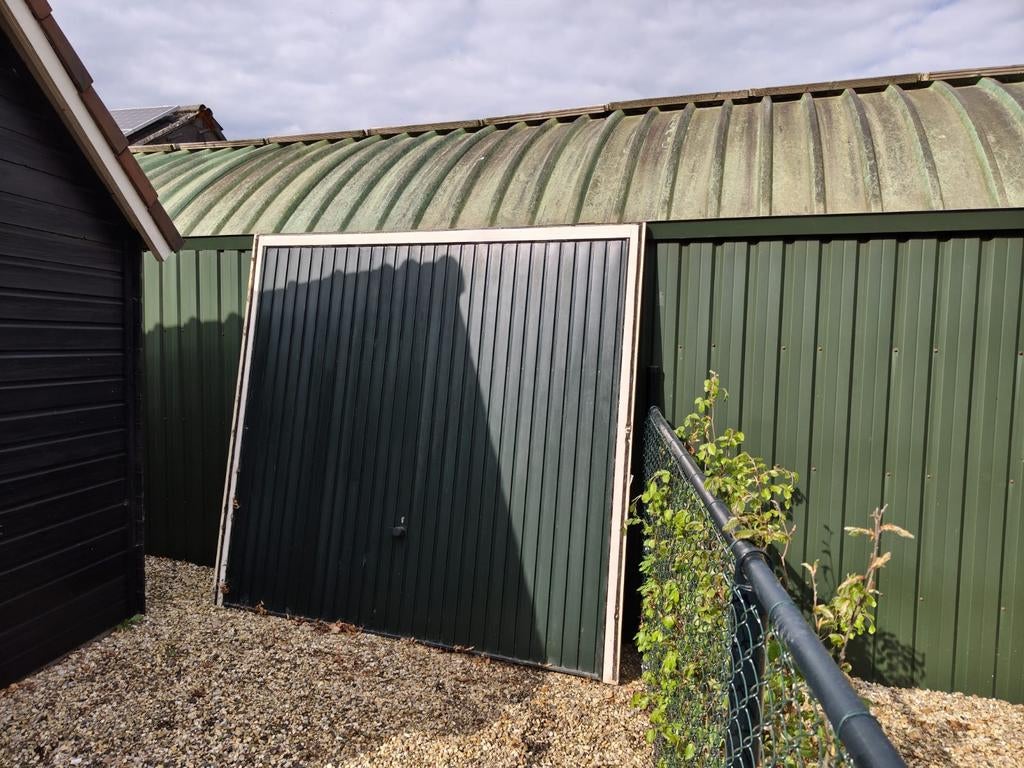 Hormann Garagedeur 2375x2250, Ophalen, Gebruikt, Garagedeur, 120 cm of meer