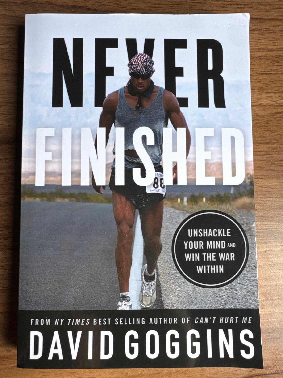 Never Finished - David Goggins (Engels), Boeken, Thrillers, Zo goed als nieuw, Amerika, Ophalen