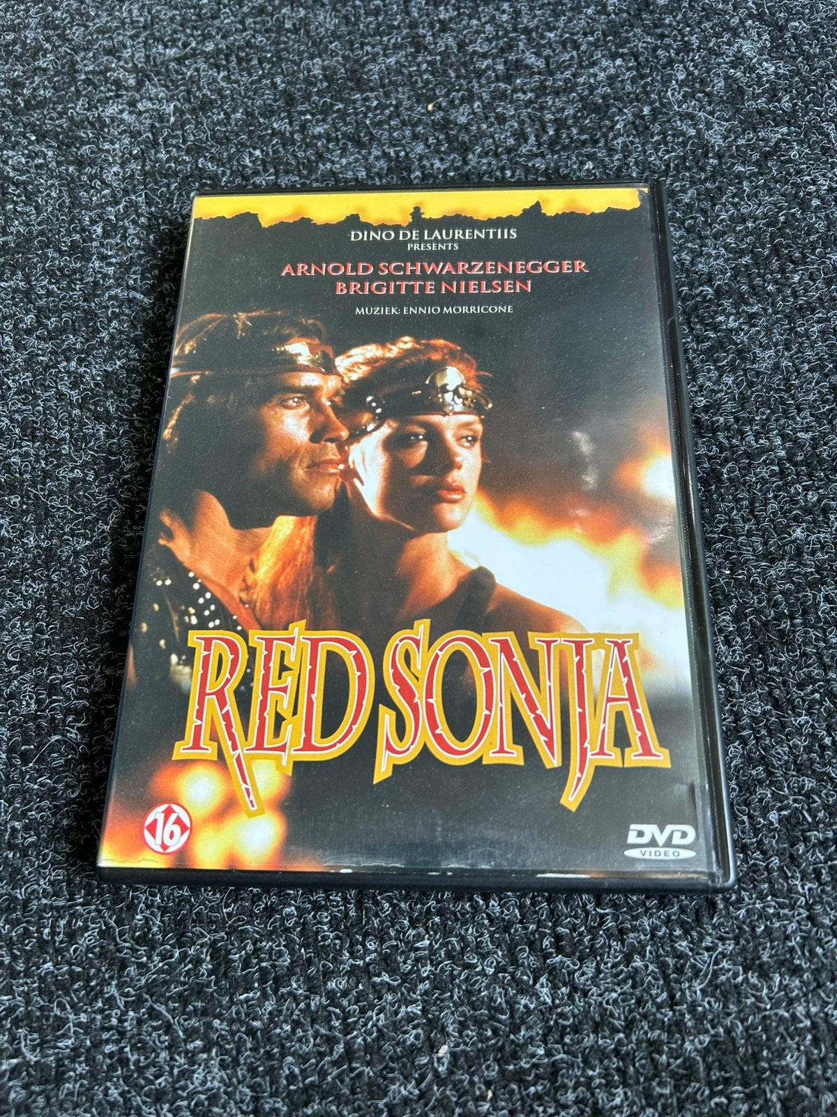 Red sonja op dvd 1985, Vanaf 16 jaar, Ophalen of Verzenden, Gebruikt