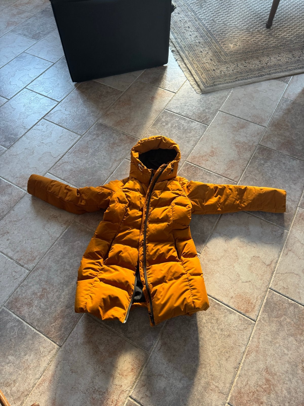 Human Nature winterjas maat M, Ophalen of Verzenden, Zo goed als nieuw, Maat 38/40 (M), Oranje