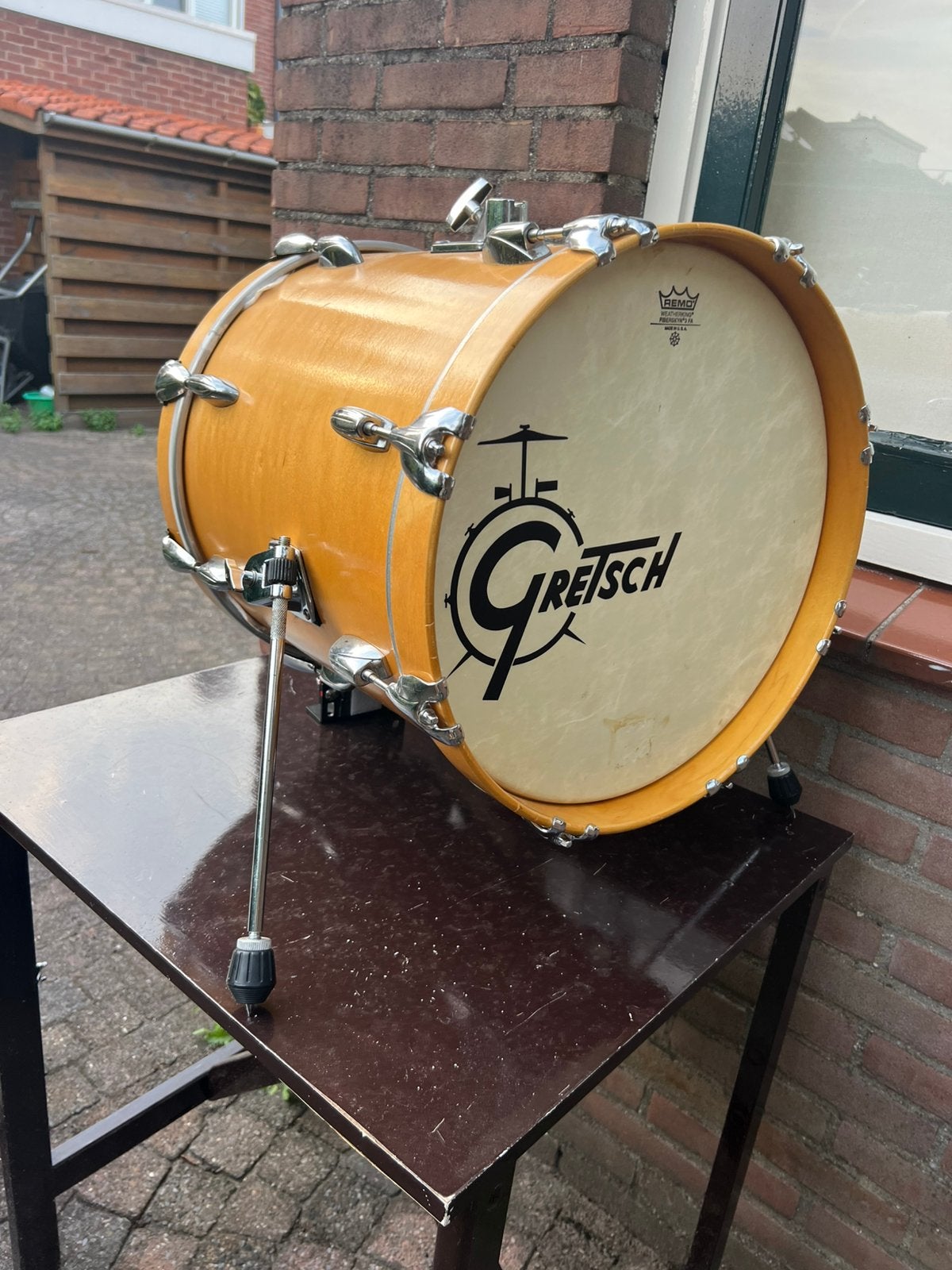 Gretsch stopsign bassdrum, Muziek en Instrumenten, Ophalen, Zo goed als nieuw, Overige merken