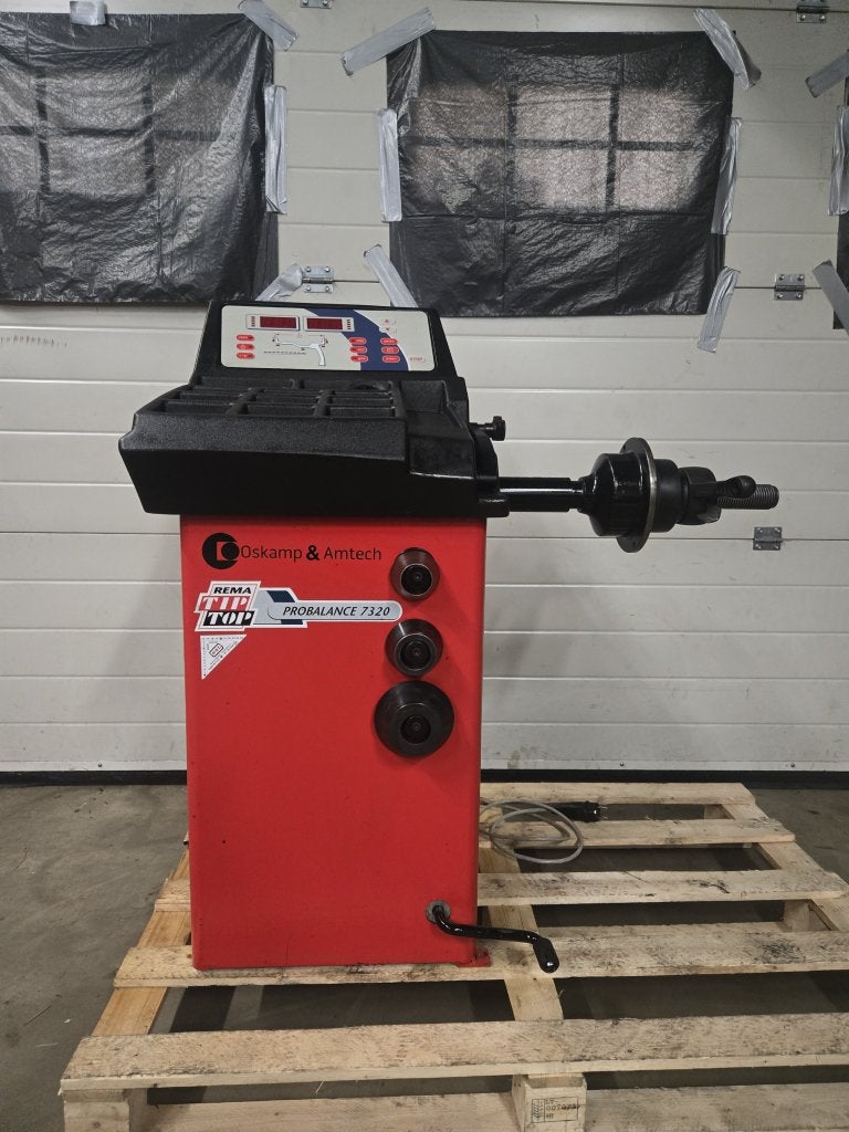 Rema Tiptop 7320 balanceer apparaat / balanceer machine 230V, Niet ingevuld, Niet ingevuld, Niet ingevuld