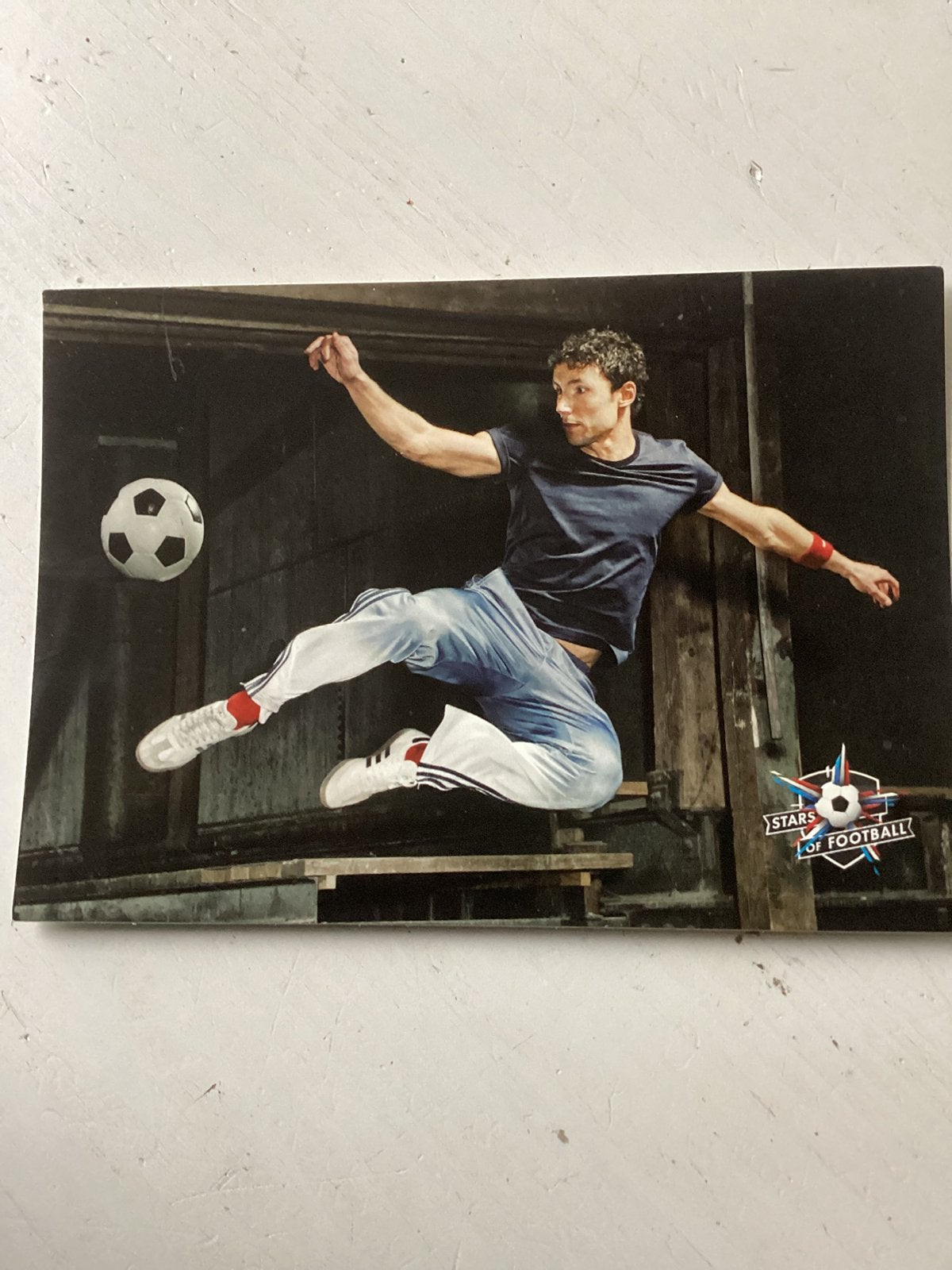 Kaart Stars of Football Mark van Bommel (C1000), Verzenden, Zo goed als nieuw, Spelerskaart