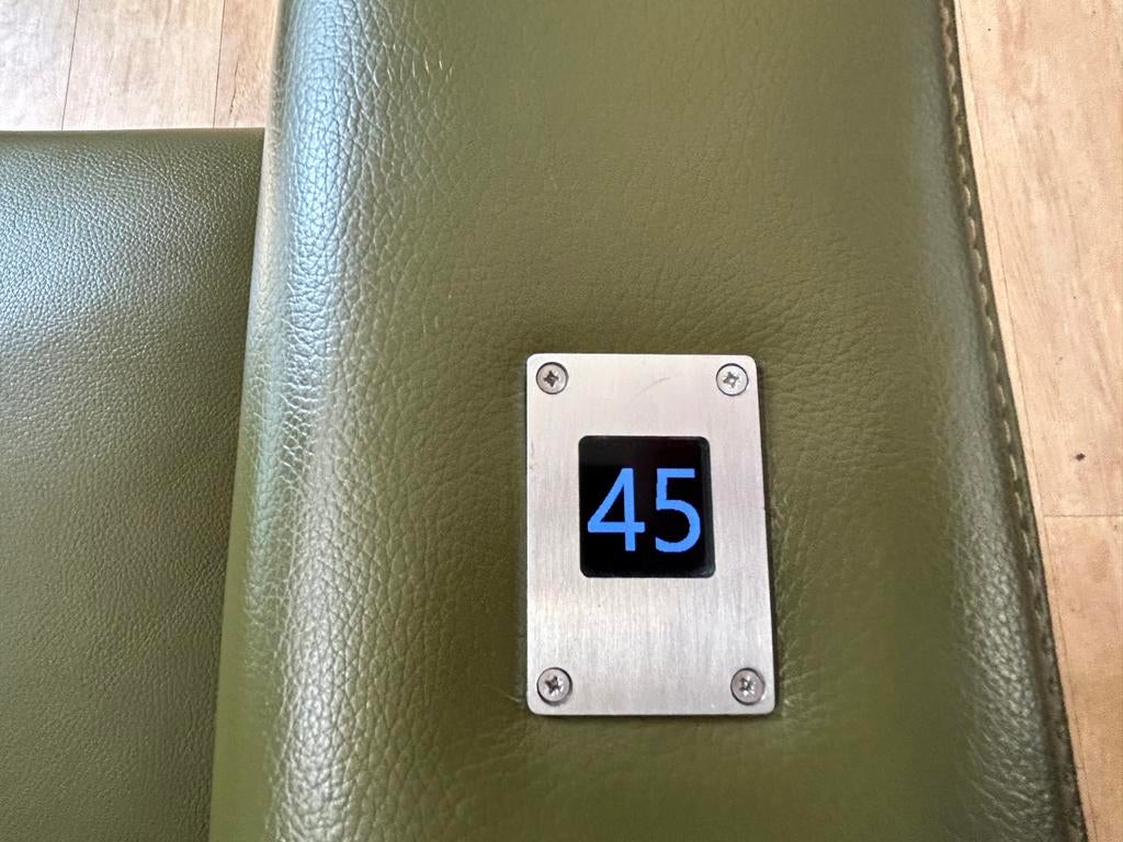 Luxe NIEUWE elektrische Montél fauteuil - Groen leer, Luxe, Nieuw, Leer, Ophalen of Verzenden