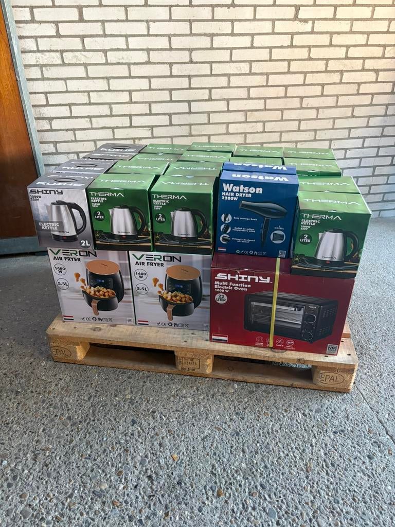 Pallet overstock nieuw, Ophalen of Verzenden, Zo goed als nieuw