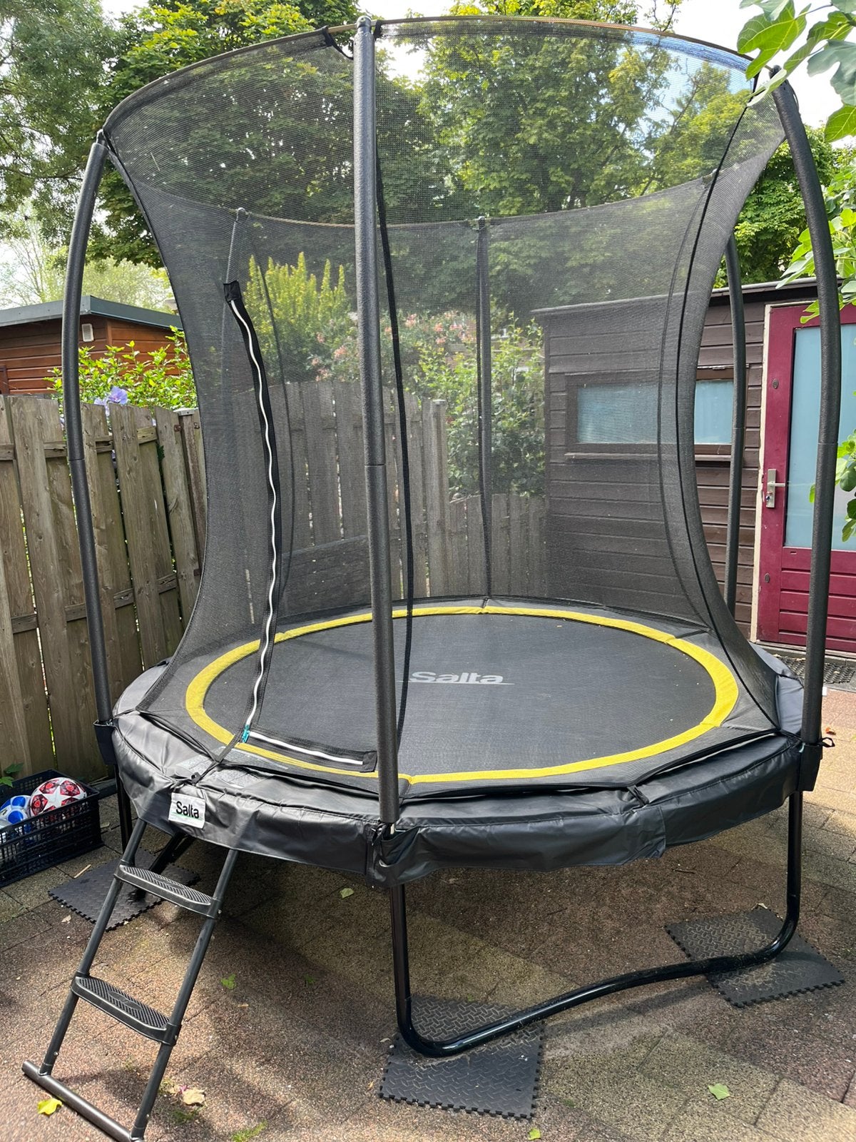 Salta comfort 251cm met trap als nieuw, Ophalen of Verzenden, Zo goed als nieuw