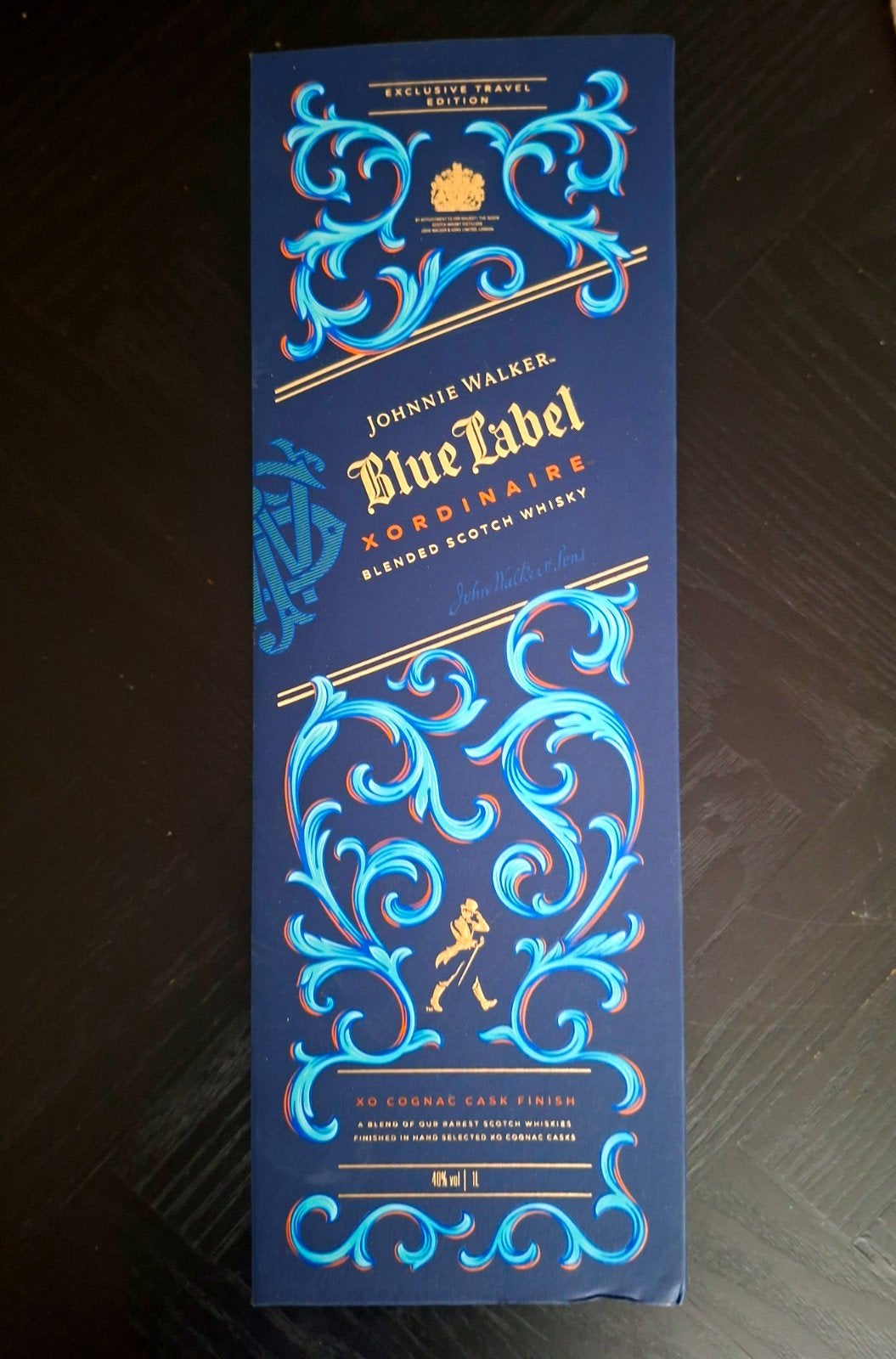 Johnnie Walker Blue Label Xordinaire - Exclusieve Editie, Verzamelen, Wijnen, Ophalen of Verzenden, Frankrijk, Overige typen