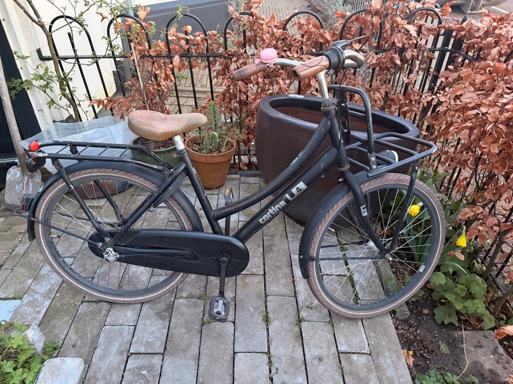 Cortina U4 Mini transportfiets – 24 inch kinderfiets, Ophalen, Gebruikt, 26 inch of meer, Versnellingen