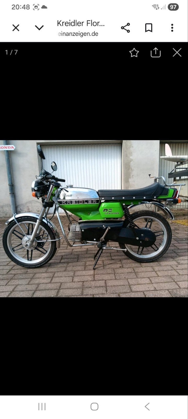 Kreidler RS 1978 motor, Ophalen, Florett RS, Gebruikt, 50 cc