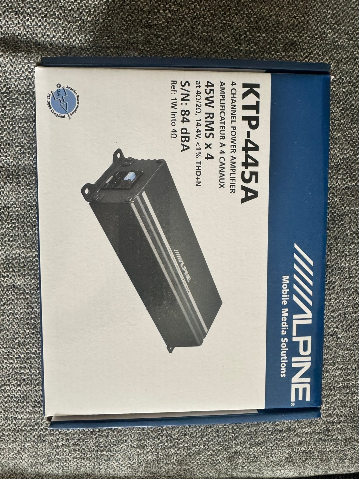 KTO-445A Amplifier, Ophalen of Verzenden, Zo goed als nieuw, Toner