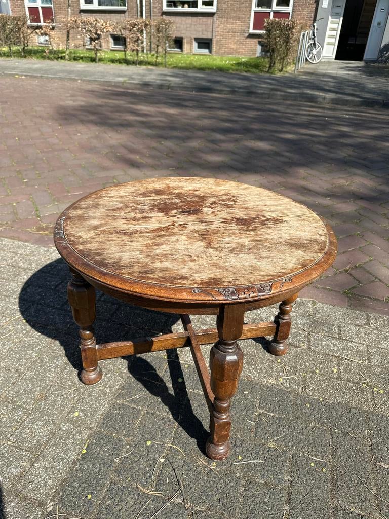 Oude salon tafel, Antiek en Kunst, Antiek | Meubels | Tafels, Ophalen
