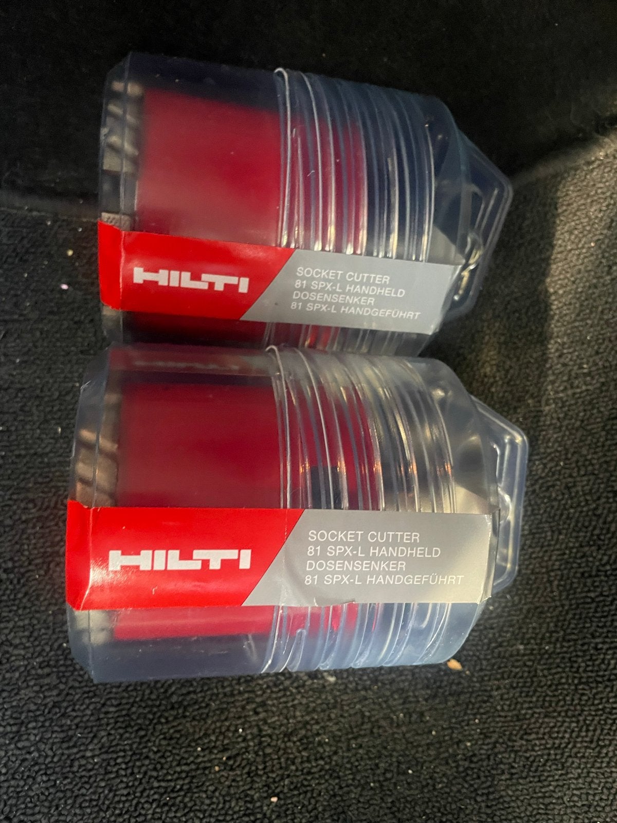 NIEUW! 4x Hilti SPX-L Dozenboor voor Beton (Gesloten), Doe-het-zelf en Verbouw, Gereedschap | Boormachines, Ophalen of Verzenden