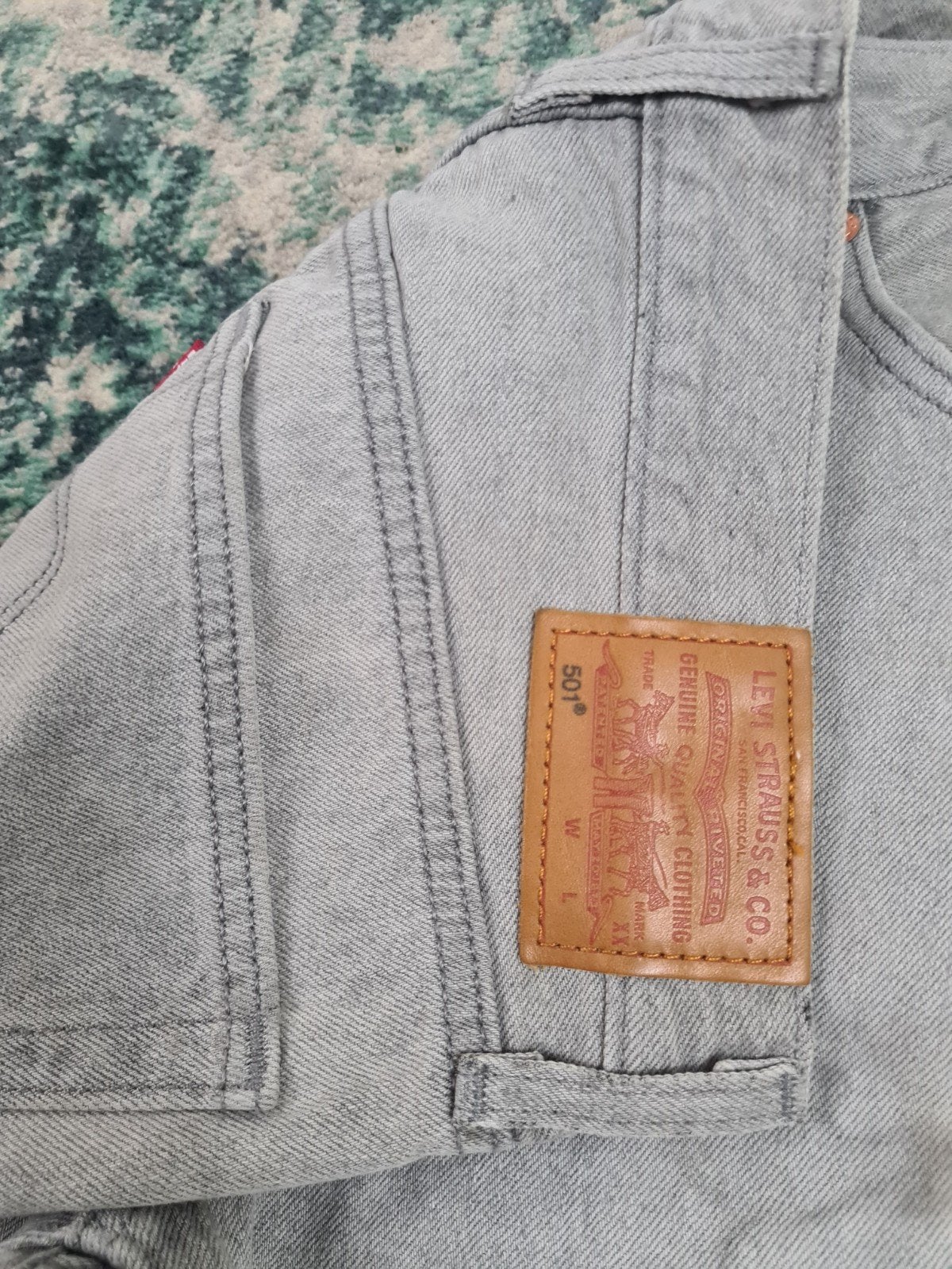 Levi’s 501 Straight fit W30 L28 Dames Tulsi3028 High-rise, Blauw, Ophalen of Verzenden, W30 - W32 (confectie 38/40), Gedragen