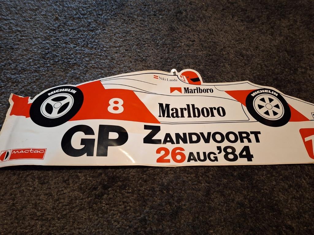 Formule 1 sticker, Ophalen of Verzenden, Zo goed als nieuw, Formule 1